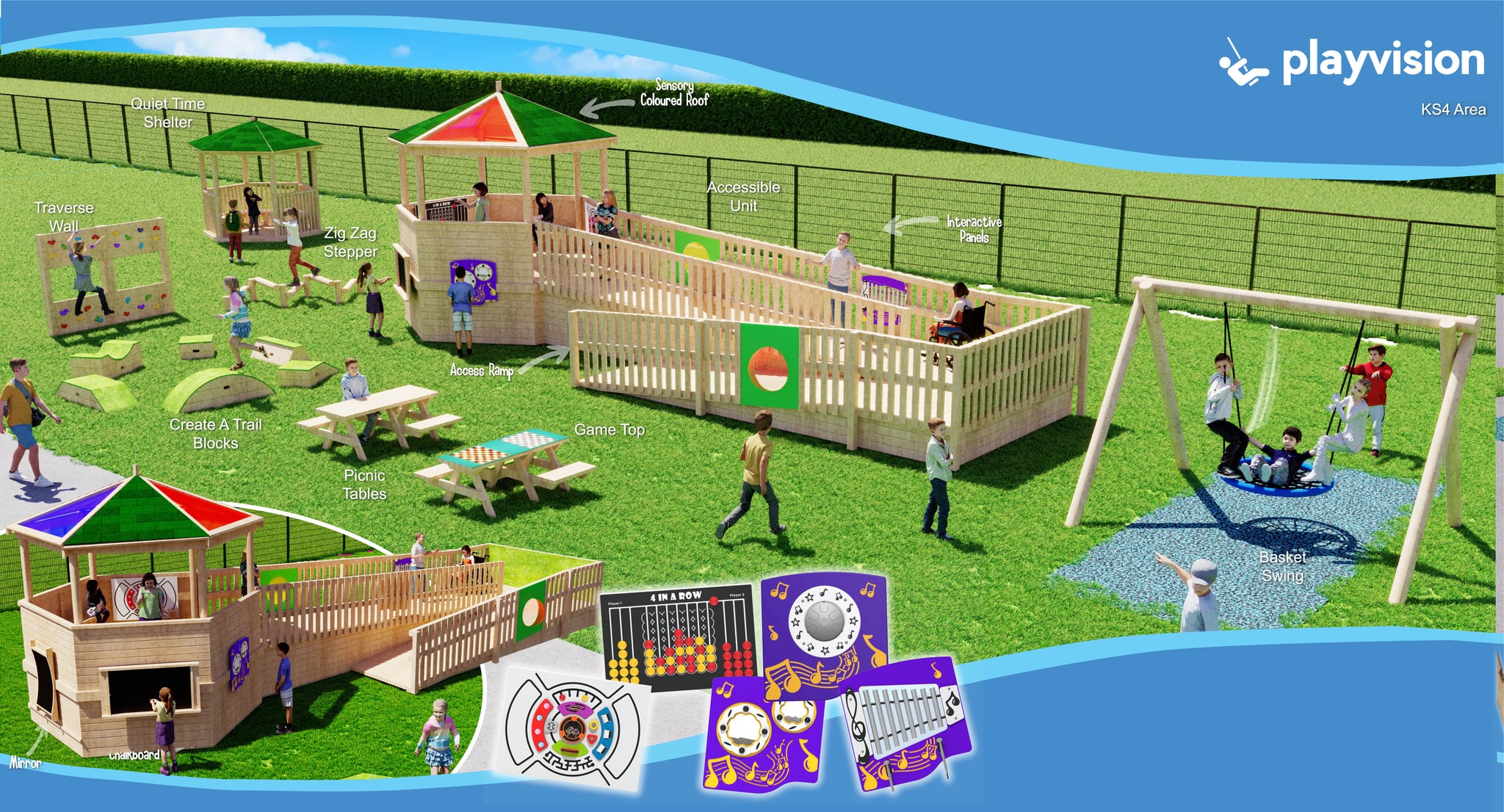 School Playground / Tender Wins