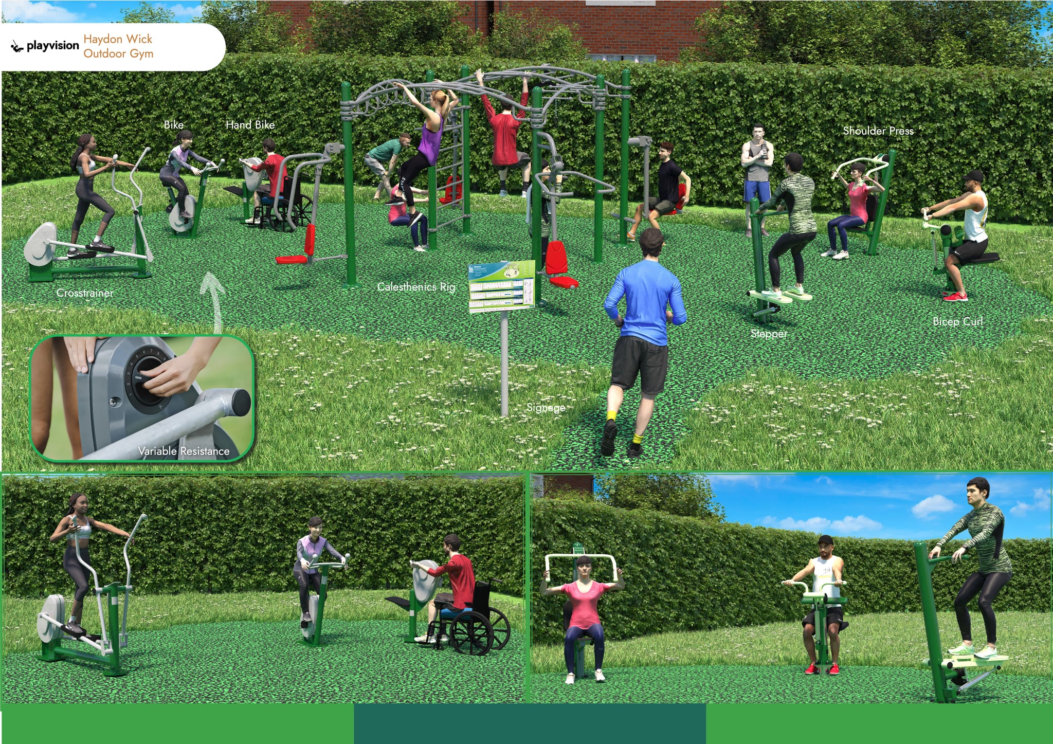 Outdoor Gym / Tender Wins