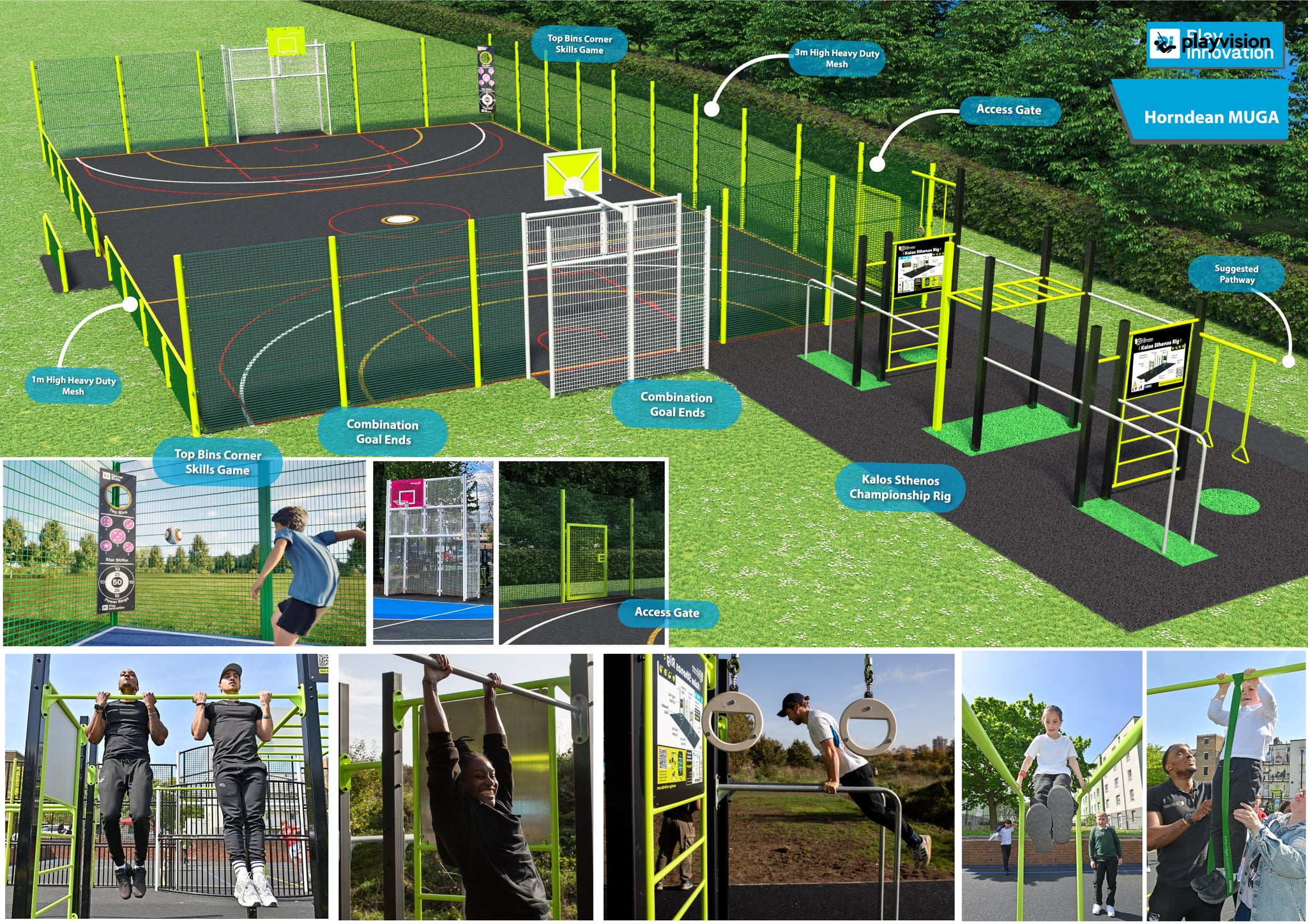 Outdoor Gym / Sports / Tender Wins