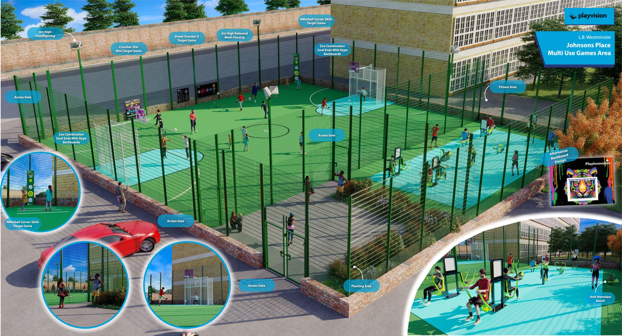 Outdoor Gym / Sports / Tender Wins